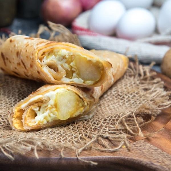 Aloo Cheese Roll / Egg