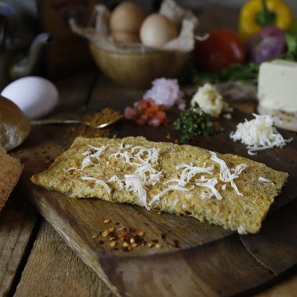 Cheese Masala Omlet
