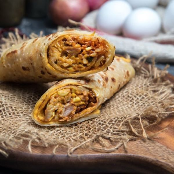 Garlic Chicken Egg Roll