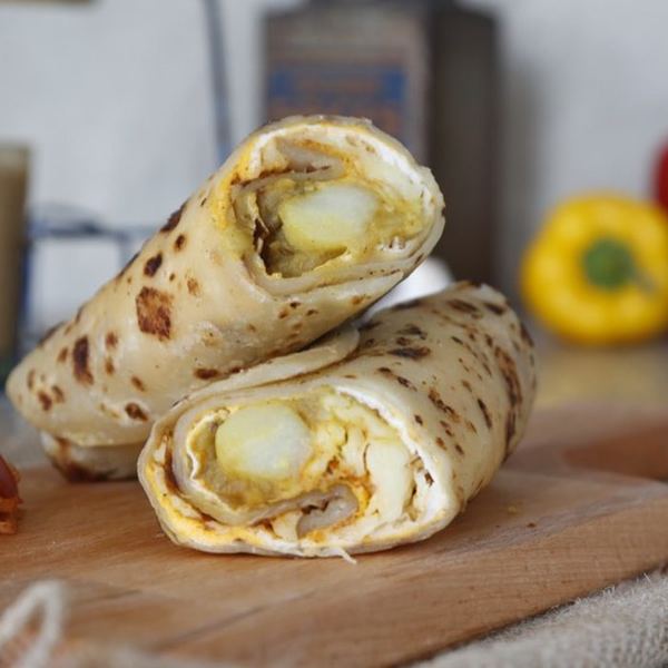 Spicy Potato Roll / Egg